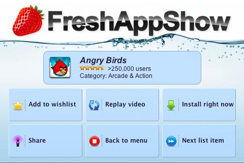 freshappshow-video-app-reviews for android screenshot