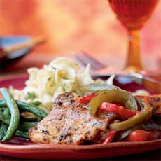 Lemony Spanish Pepper Chicken