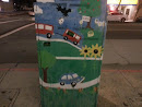 North Park Transit Painted Utility Box