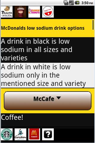 免費下載健康APP|Low Sodium Coffee Options app開箱文|APP開箱王