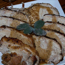 Braised Pork Loin With Sage