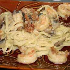 Nymphadora's Shrimp Carbonara
