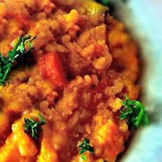 Baked Brown Rice Risotto