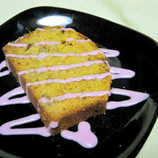 Autumn Spice Pound Cake W/ Pomegranate Glaze