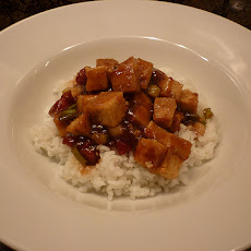 Indonesian Sweet and Sour Tofu With Vegetables