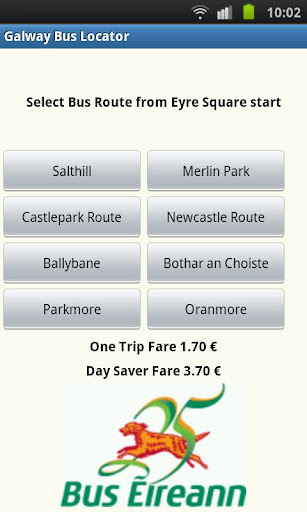 Galway Bus Timetable