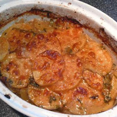 Potatoes and Caramelized Onion Casserole