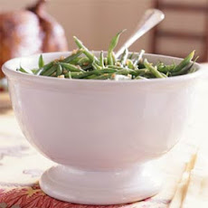 Green Beans with Bacon-Balsamic Vinaigrette
