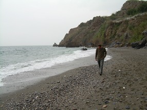 ramón, playa de maro