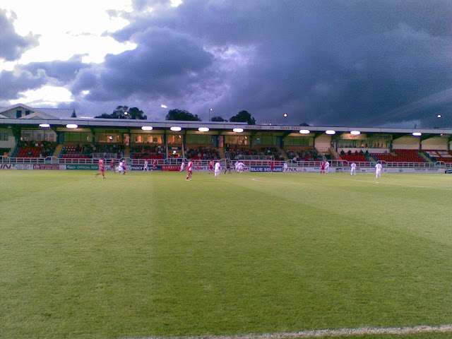 ...and the match re-starts.