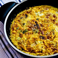 Frittata with Zucchini, Sun-Dried Tomatoes, and Sausage