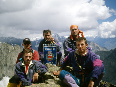 Cima-Asso: 5 Agosto 1999 Il gruppo sulla vetta di Cima-ASSO
