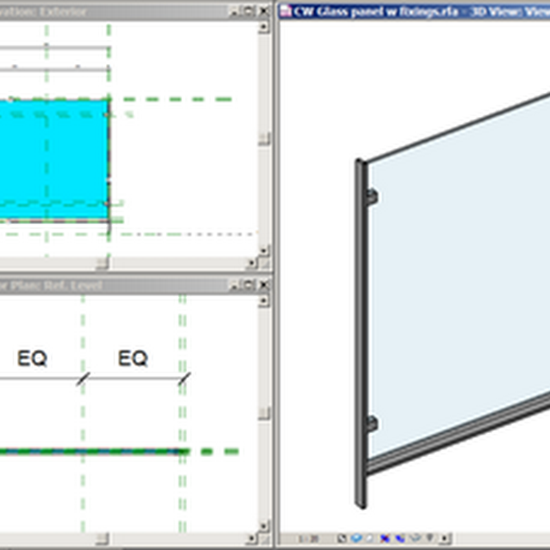 Curtain Walls as Railings