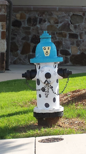 Dalmatian Fire Hydrant
