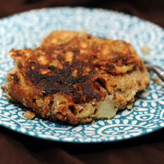 Matzo Brei With Pear And Dried Sour Cherries