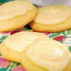 Orange Cookies with frosting