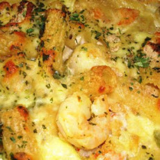 Cajun Macaroni and Cheese With Shrimp