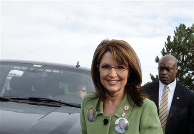 Governor Palin in Englwood, Colorado on Saturday, October 4, 2008