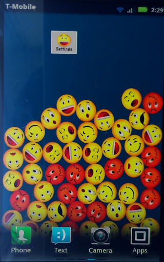 Smiley Live Wallpaper