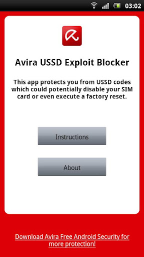 Avira USSD Exploit Blocker