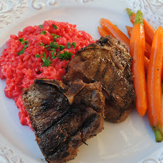 Pickled Beet Risotto