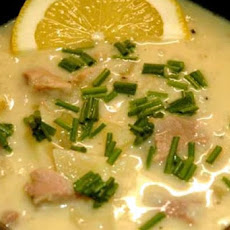Lemon Chicken Rice Soup