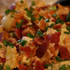 Potato Salad With Mustard Dressing and Bacon