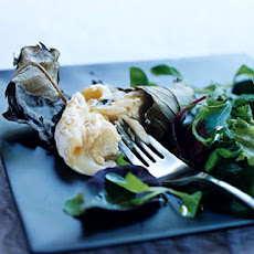 Mesclun Salad with Banon Cheese