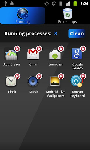 App eraser