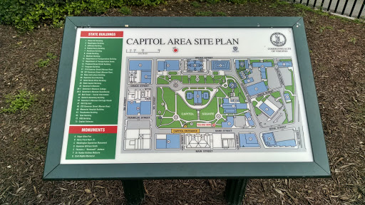 Virginia State Capitol Site Plan