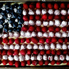 Flag Cake