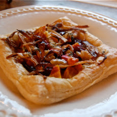 Savory Roasted Beet Root and Blue Cheese Tartelettes