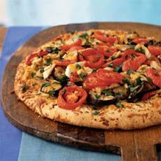 Ratatouille Pizza with Chicken