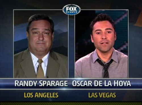 oscar de la hoya shoes. Oscar De La Hoya Interview Fox
