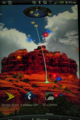 Sedona UFO Game Live Wallpaper