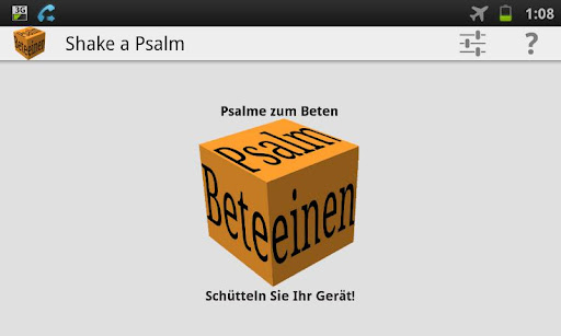 Shake a Psalm