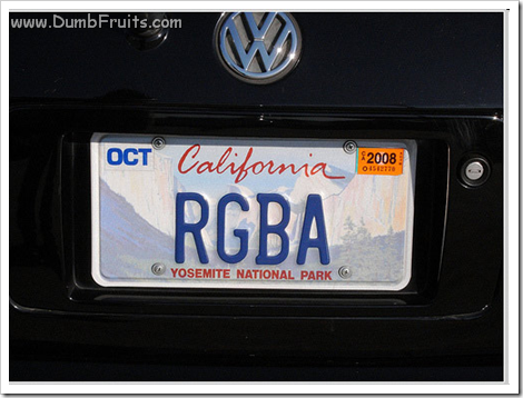 geek graphism licence plate