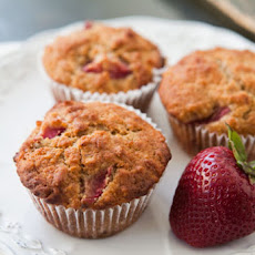 Strawberry Oatmeal Muffins