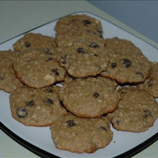 Whole Wheat Oatmeal and Chocolate Chip Cookies
