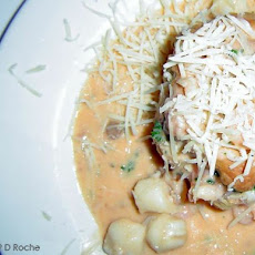 Shrimp and Scallops in Puff Shells