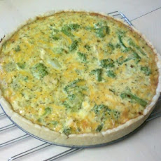 Chicken and Broccoli Quiche