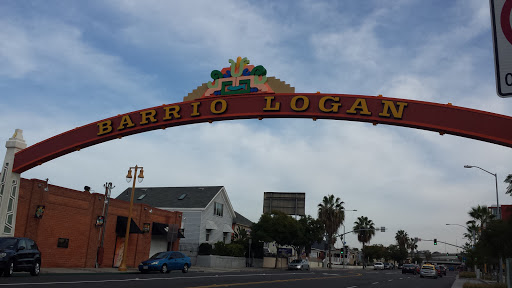 Welcome Sign To Barrio Logan