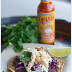 Baja Chicken Tostadas