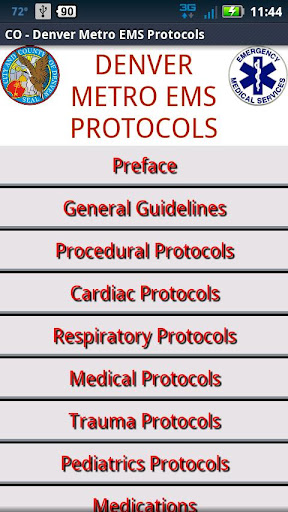 【免費醫療App】CO-Denver Metro EMS Protocols-APP點子