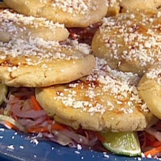 Salvadoran Pulled Pork Pupusas with Pickled Cabbage