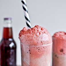 Dark Chocolate Bourbon Cherry Soda Floats