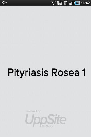 Pityriasis Rosea