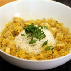 Dinner Tonight: Red Lentil and Tofu Curry