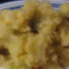 Irish Cheddar and Chive Smashed Potatoes