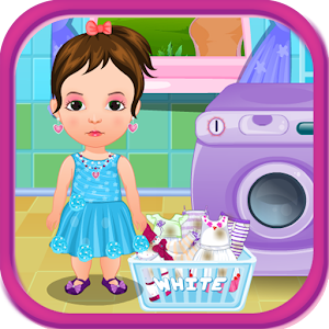Home Laundry Girls Games unlimted resources